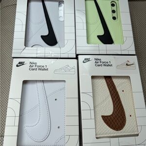 Nike Air Force 1 Phone Cases - White, Green, Brown